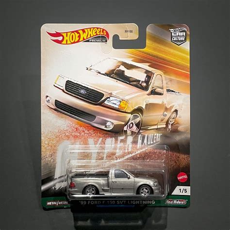 Hot Wheels Ford F SVT Lightning Car Culture Hyper Haulers Hobbies Toys Toys Games