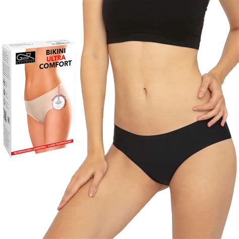 Figi Gatta Bikini Comfort Bezszwowe Czarne M Cena Opinie Majtki