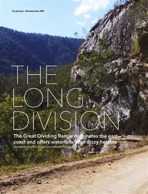 great dividing range dominates  east coast  offers waterfalls