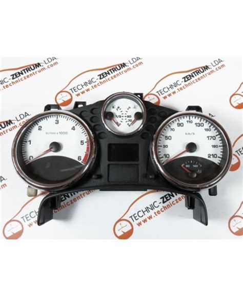 Digital Speedometer Peugeot 207 1.6 HDI - 966290498000 | TechnicZentrum