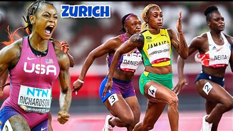 Wow Shaccarri Richardson BEAT Elaine Thomson Herah In Diamond League