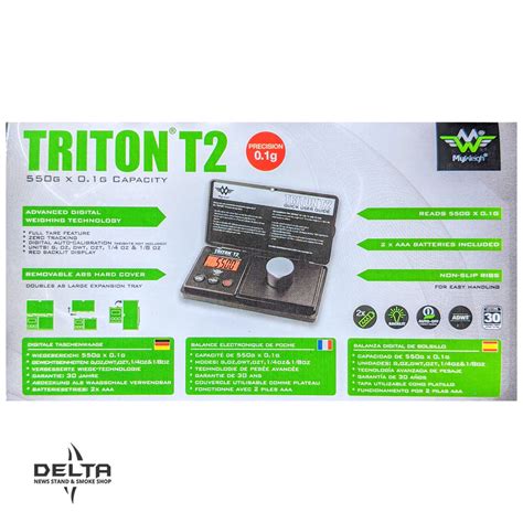 Triton T2 200Gram - 0.01grams - Delta News Stand & Smoke Shop