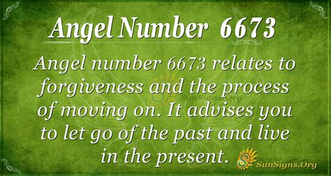 Angel Number 6673 Meaning: Let It Go - SunSigns.Org