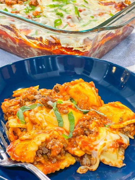 Easy Ravioli Casserole