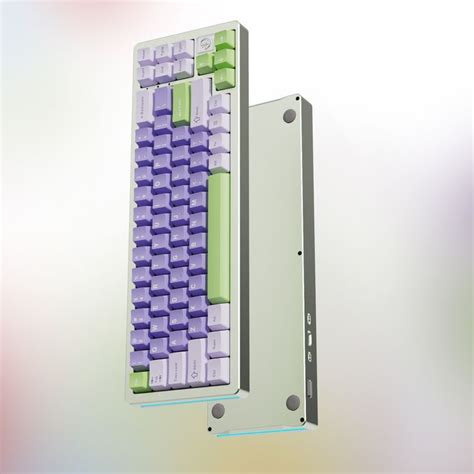 Yunzii Al Mechanical Keyboard Full Aluminum Cnc Hot Swappable Gasket Ghz Wireless