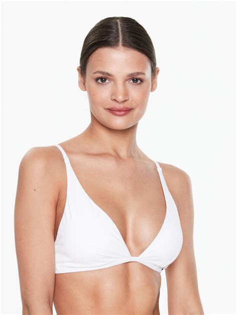 Calvin Klein Swimwear Bikini Oberteil Fixed KW KW Weiß Modivo de