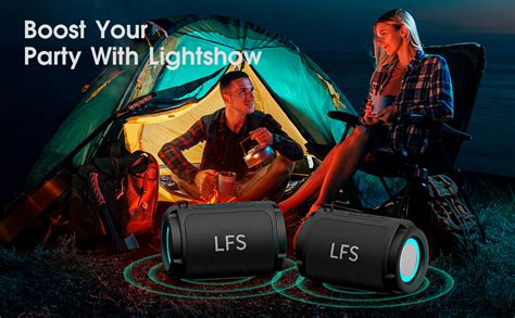 Lfs Portable Bluetooth Speakers Wireless Mini Speaker Waterproof Outdoor Speaker