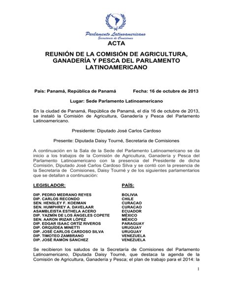 Reunión de Agricultura Ganadería y Pesca