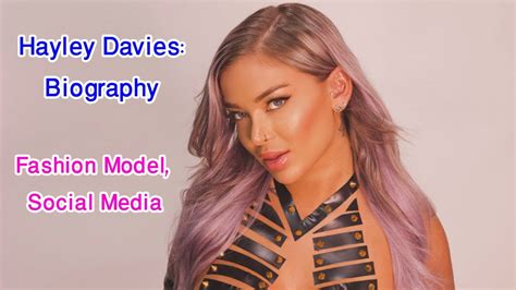 Hayley Davies Biography Fashion Model Social Media Sensation Bikini