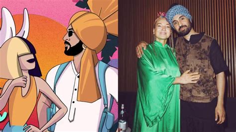 Banger Alert! Diljit Dosanjh Joins Hands With Hollywood Singer Sia For ...