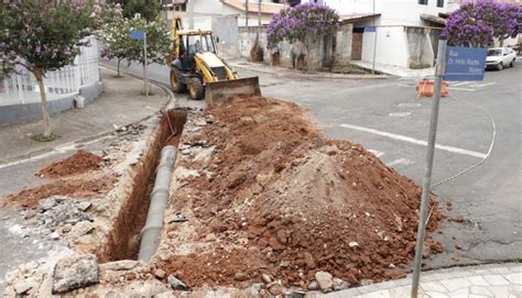 OR Prefeitura implanta caixa de captação e tubulação de águas