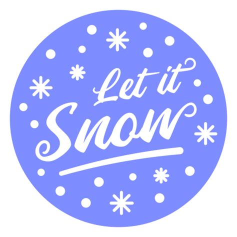 Christmas Snow Badge Png And Svg Design For T Shirts