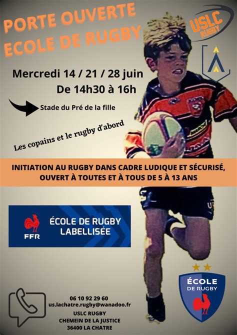 PORTES OUVERTES ECOLE DE RUGBY