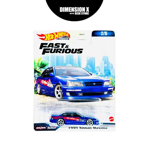 Hot Wheels Premium Nissan Maxima Fast And Furious Dimension X Geek Store