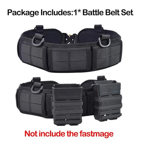 Тактический ремень для охоты с системой «Молле», цвет в ассортименте ...