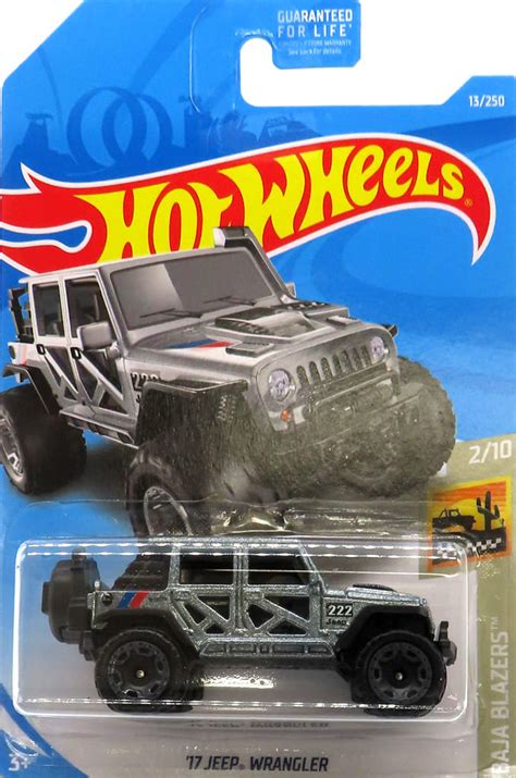 駿河屋 JEEP WRANGLERブルーシルバーHot Wheels BAJA BLAZERS Hot Wheels