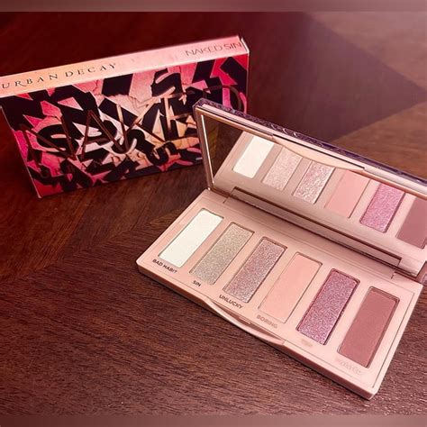 Urban Decay Makeup Nwt Urban Decay Naked Sin Mini Eyeshadow Pallet High Pigment Blush Nudes
