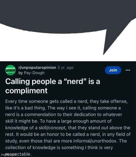 Nerd Speech Bubble Imgflip