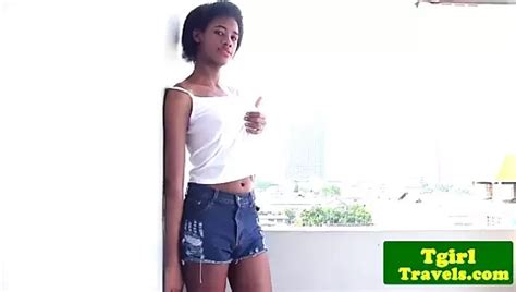 Black Tgirl Jerking And Showing Off Bigtits Shemale Big Tits Porn XHamster