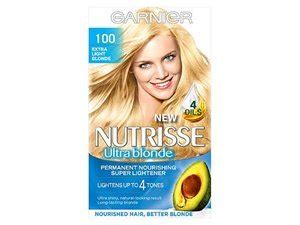 Garnier Nutrisse 100 Extra Light Blonde Permanent Hair Dye Permanent Hair Colours