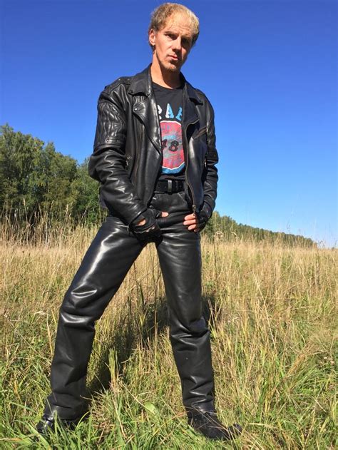 Tight Leather Pants Leather Biker Jacket Leather Men Gay Men Together Forever Tights July