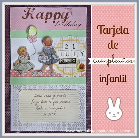 Tarjetas De Cumplea Os Con Scrapbooking Imagui