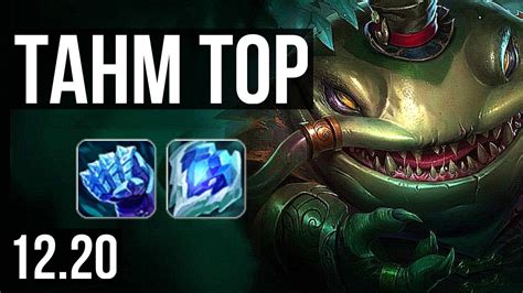 Tahm Kench Vs Jax Top 1300 Games 6 3 13 800k Mastery Euw