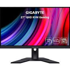 (M27Q-EK)MONITOR (จอมอนิเตอร์) GIGABYTE M27Q 27" KVM FreeSync 170Hz QHD ...