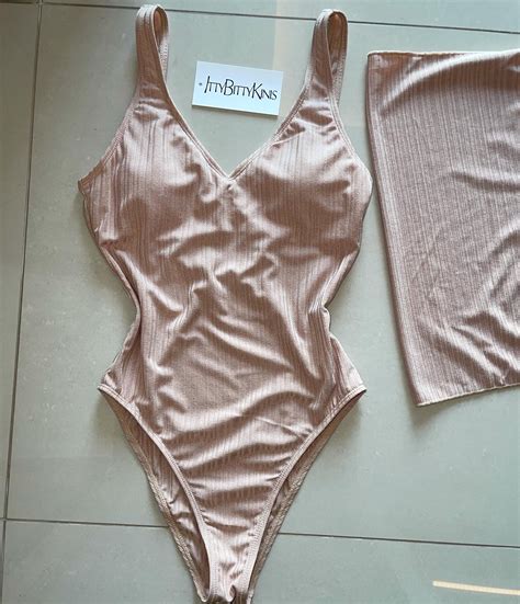 Nude Swimsuit Sarong IttyBittyKinis