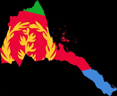 Eritrea Flag Map and Meaning | Mappr