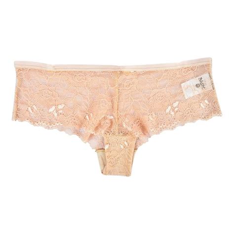 Bóxer Simply Basic para Mujer de Encaje con Elástico Nude Talla G