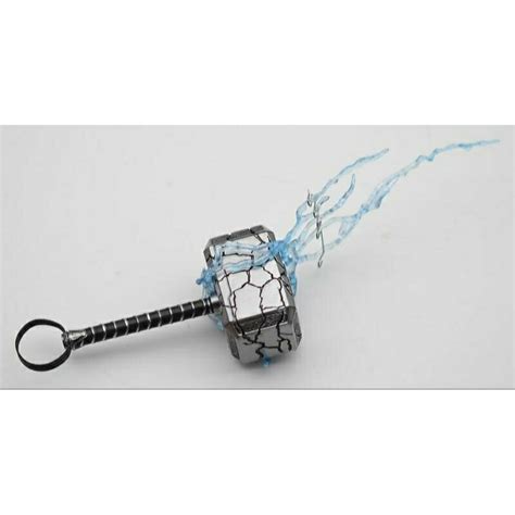 HOT TOYS MMS 雷神索爾 愛與雷霆 神威雷神 單售 戰損發光雷神鎚含閃電特效 蝦皮購物