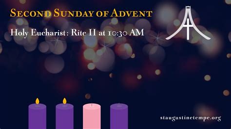 The Second Sunday Of Advent The Holy Eucharist Rite II December 6