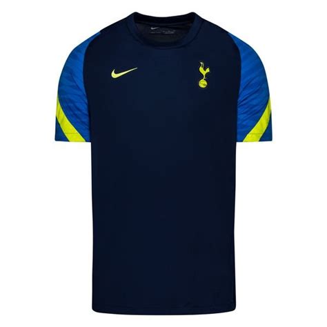 Tottenham Training T Shirt Dri Fit Strike Navy Signal Blue Neongr N