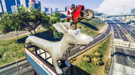 Crazy Statue Stunt Gta V Stunts Fails Youtube