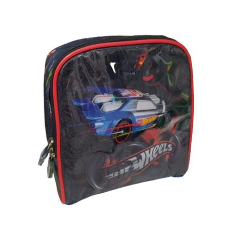 Lancheira térmica Hot Wheels Mão Costas Luxcel Lancheira Infantil