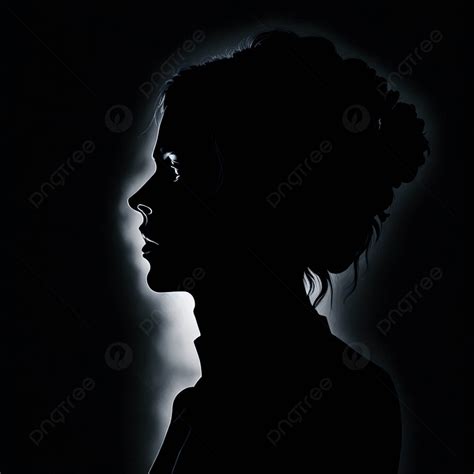 Black And White Silhouette Photography Woman