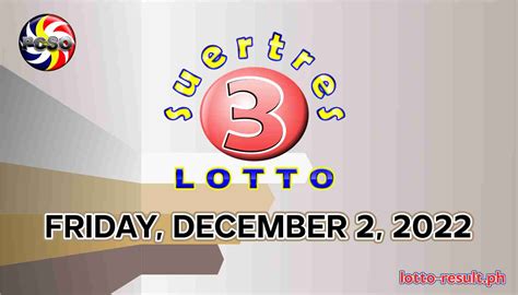 Swertres Result Today Friday December Official Pcso Lotto