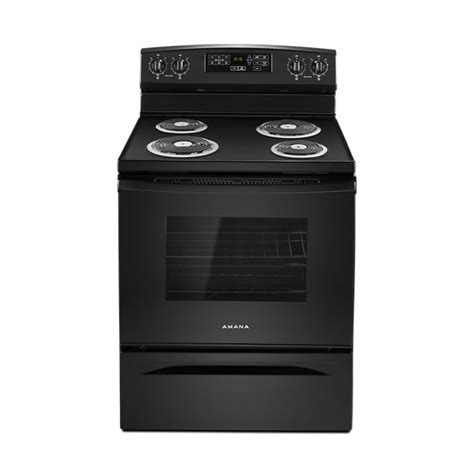 Amana 30 Inch Electric Range With Self Clean Option Acr4503sfb Appliance Depot