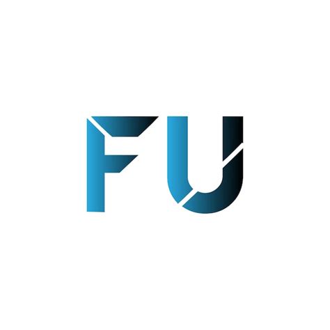 premium vector fu logo