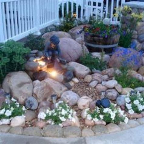 41 Relaxing Modern Rock Garden Ideas To Make Your Backyard Beautiful