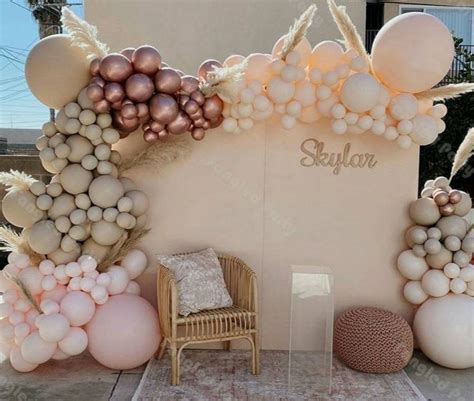 Double Stuffed Bohoo Nude Balloons Arch Kit For Etsy