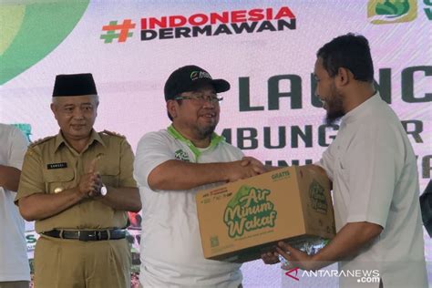 ACT Global Waqaf Luncurkan Lumbung Air Minum Wakaf Gratis ANTARA News