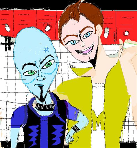 Megamind and MetroMan by firecrystal1092 on DeviantArt