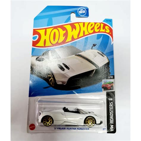Hot Wheels Pagani Huayra Roadster Us Card Shopee Malaysia