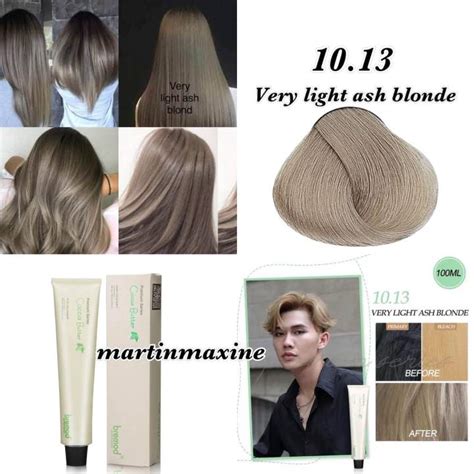 Bremod Hair Color Very Light Ash Blonde Hair Color Lazada PH