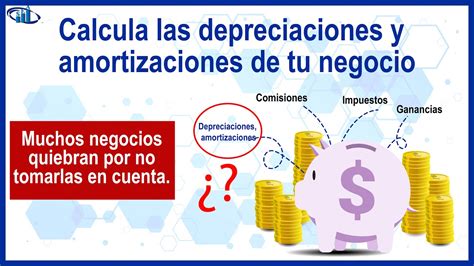 C Mo Calcular Las Depreciaciones Y Amortizaciones De Un Negocio Youtube