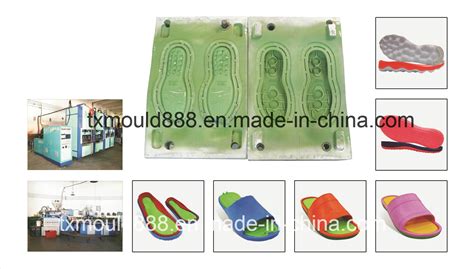 Eva Double Colorsdouble Densities Mold For Shoe Slipper Making China