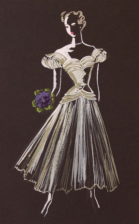 Female Fashion Figure - Illustration History