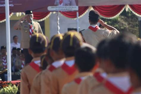 Hari Pramuka Ke 63 Kwarcab Gerakan Pramuka Kabupaten Semarang Diadakan